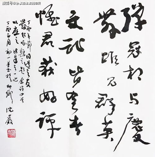 沈岩书法小品欣赏30幅
