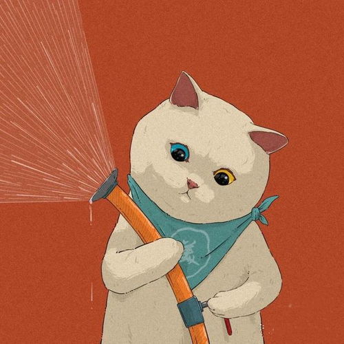 治愈插画猫咪系列2