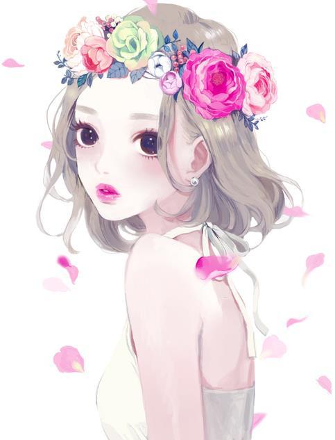 求森系女生动漫图片
