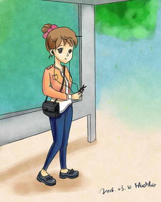 卡通人物唯美女孩动漫肖像漫画嚯嚯0114zcool