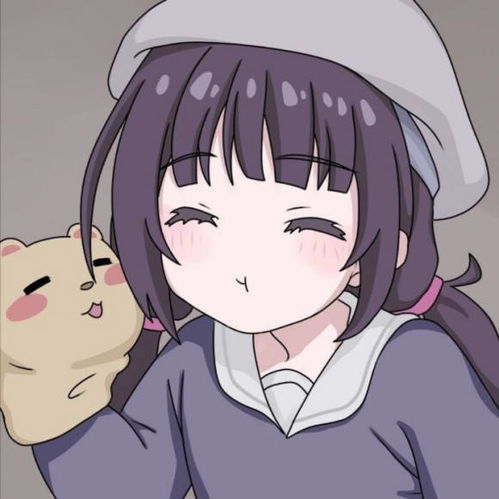 女生闺蜜三人头像卡通女生