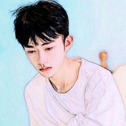 手绘男生潮流酷炫头像,江山给你