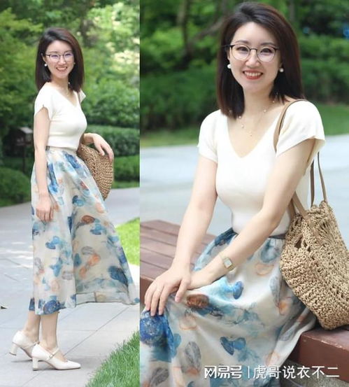 40岁女人的夏季显瘦穿搭法则,时尚与舒适并存
