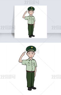 psd军人卡通图psd格式军人卡通图素材图片psd军人卡通图设计模板我图网