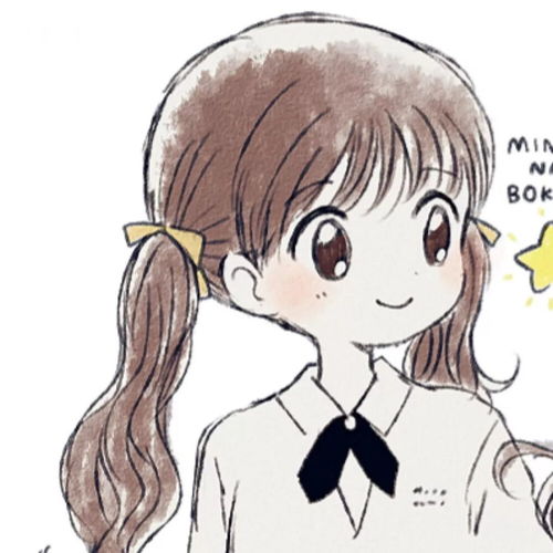 动漫女头闺蜜可爱