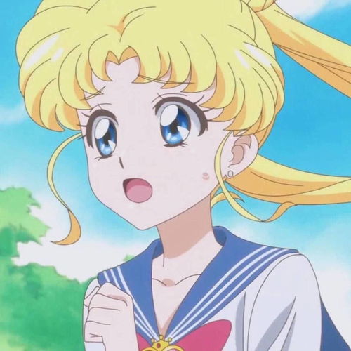美少女战士头像女生头像见者变美变瘦