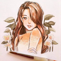 哇哦一波素描动漫美女强势来袭,这个画风给满分