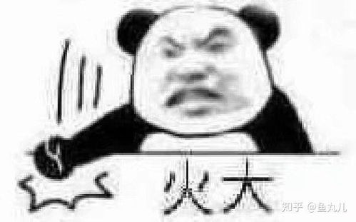 搞笑熊猫人表情包桌子