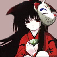 大神..能不能帮我把那个狐狸面具下面那个女的背景给去掉或者改成跟上面那个一样的颜色呀谢谢