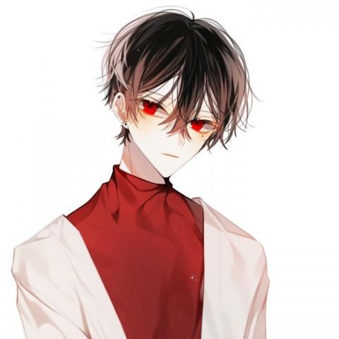二次元头像男高冷帅气