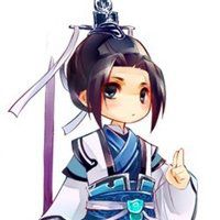 动漫卡通可爱头像男道士