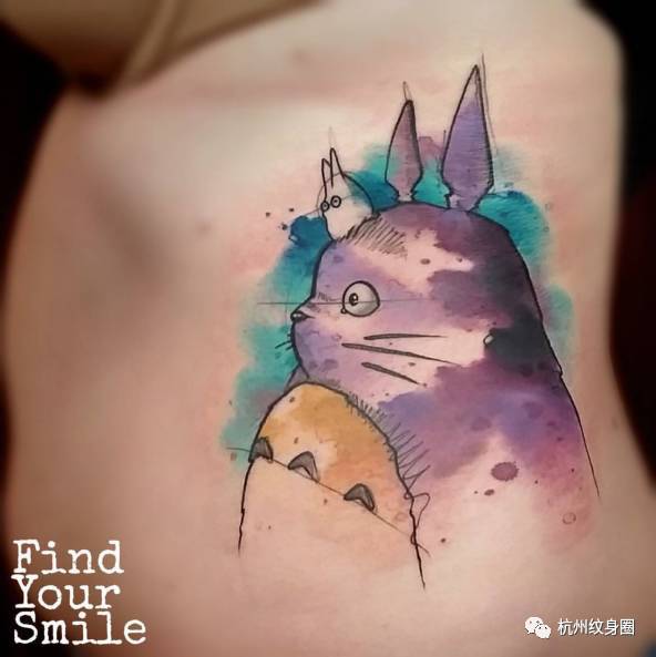tattoo纹身素材宫崎骏动画系列