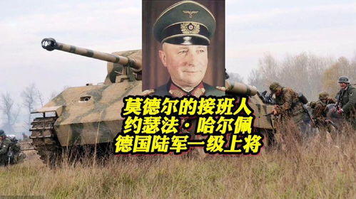 莫德尔的接班人,二战德军哈尔佩大将