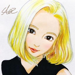 日韩甜美风格的可爱女生微信头像