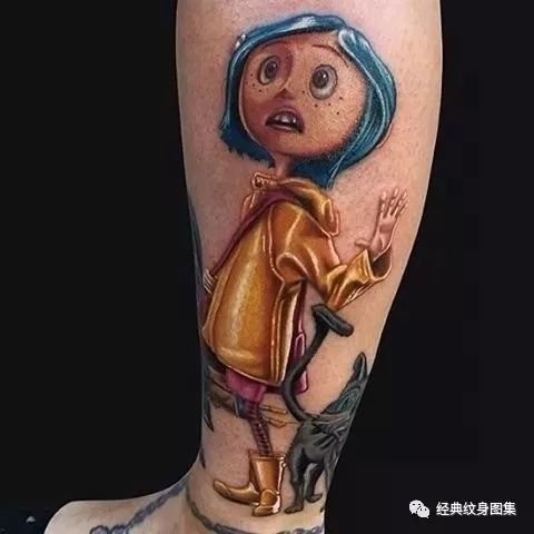 卡通纹身素材