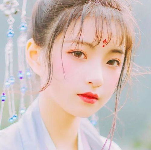 头像女生仙气森系卡通可爱李沁