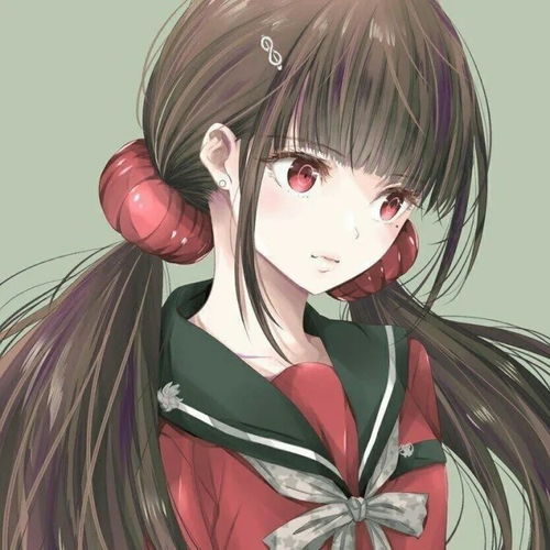 日系双马尾可爱动漫女生头像