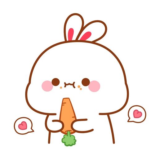 小兔子图片卡通头像情侣头像