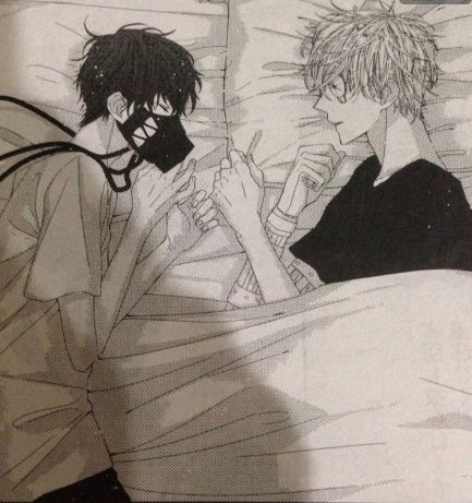 这是什么漫画有个带口罩的男生