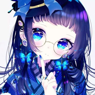 女生动漫头像可爱萌卡哇伊粉色清纯图片