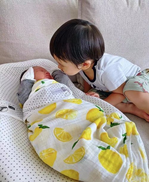 胡杏儿携仨儿子切蛋糕,为李奕霖庆2岁生日,三胎儿子表情超搞笑