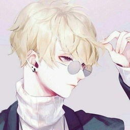 眼镜男头像卡通男生戴眼镜的微信头像图片