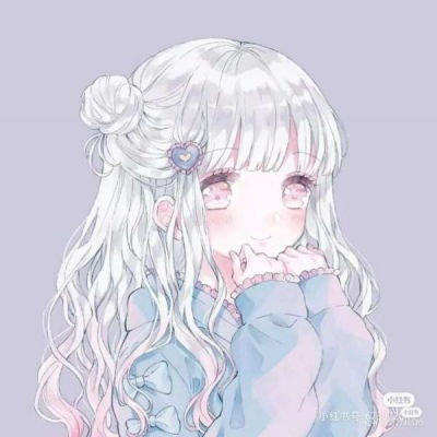 闺蜜头像小清新动漫