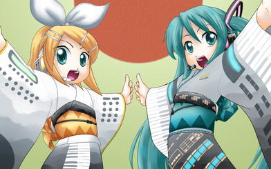 初音未来高清动漫电脑壁纸