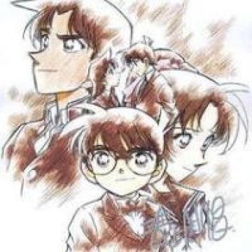 动漫卡通头像2020精选柯南素描头像