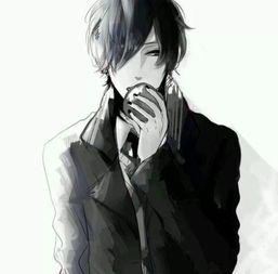 寻找黑白动漫男头像,最好身着西装,眼神中带有一丝无感和悲伤,数量最好多一点