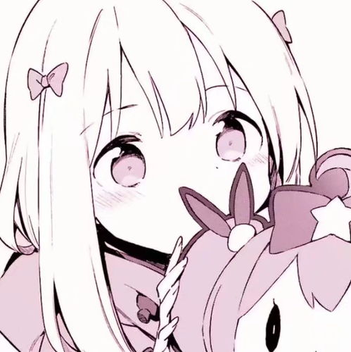 动漫女头粉色萝莉头像