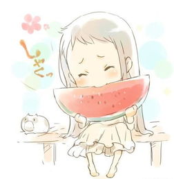 间单好画的唯美卡通动漫女生人物